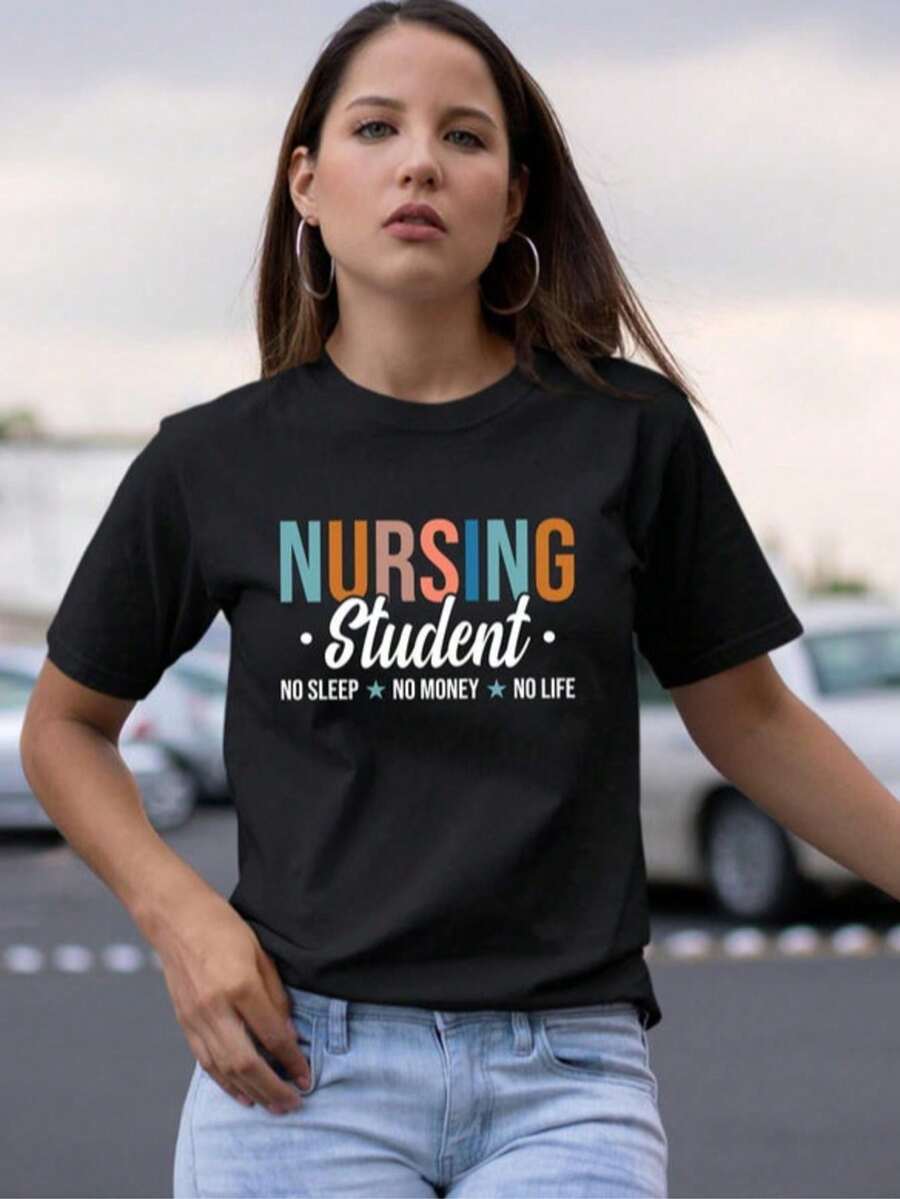 Camisetas de Mujer - Negro 20 - Ver 1