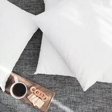 1 Piece Soft And Fluffy Cushion Filling, Indoor Pillow For Sofa And Home, Available In Sizes 40x40/45x45/50x50/55x55/60x60cm, Durable And Comfortable, Ideal For Sofa, Bed And Home Decor - White - View 5