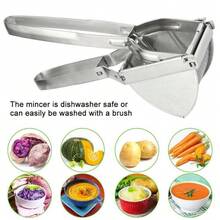Heavy Duty Steel Potato Ricer Puree Masher Juicer Vegetable Fruit Press Maker UK - SU00104 - 查看 4