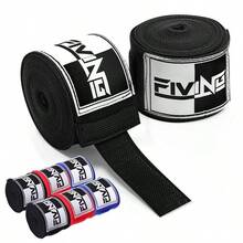 FIVING 1 Pair 450cm/177in Elastic Boxing Hand Wraps, 5cm Wide Breathable Wrist Support Bandages For Muay Thai MMA Kickboxing Training,Elastic Polyester Hand Protection Bandages For Men Women Martial Arts Workout - Multicolor - View 10