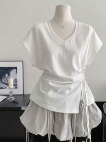 Women Tops - Yellow - View 3
