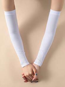 1 Pair/4 Pairs Unisex Sun Protection Arm Sleeves, Tattoo Cover UV Protection UPF50+ Cooling Sports Arm Sleeves - Multicolor - View 9