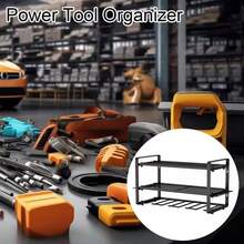 3 Tier Duty Power Tool Organizer Drill Holder Wall Mount Power Tool Storage Rack - A - View 10