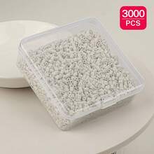 2.6mm Sundymot Fuse Beads, 3000PCS+ Black & White Colors, Individually Packaged With Small Storage Box, Suitable For DIY Pendant, Keychain, Jewelry Making, Craft, Graduation, Back To School, Christmas, Party & Birthday Gifts, Refill Pack - 2.6mm Puzzle Beads - View 24