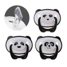 Panda Silicone Pacifier, Pacifier Corrector For Newborns, Weaning Tool For Babies 0-1 Year Old - A - View 8