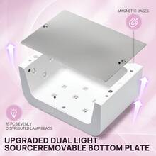 Professional UV LED Nail Lamp With LCD Touch Screen And 3 Timer Settings, 15 LED Beads Nail Tool - View 6