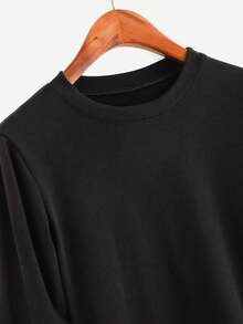 Men's And Women's Soft Graphic Crew Neck Oversized T-Shirt With Maeta Heart And Japanese Text - Casual Short Sleeve Streetwear Style T-Shirt, Loose Asymmetrical Cut, Comfortable For All Seasons, Ideal For Urban Fashion, Casual Outfits And Night Out (Black) - Machine Washable. - 黑色 - 查看 3