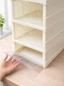 6-TIER SHOE ORGANIZER - White - View 3