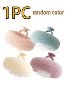 1pc 2-In-1 Soap Dispenser With Sponge Holder, Press-Type Sink Dispenser - Multicolor - View 12