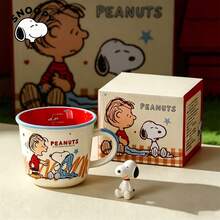 Snoopy Abebe 可愛量杯，家用早餐杯，情侶禮物，新品到貨批發 - 彩色 - 查看 4