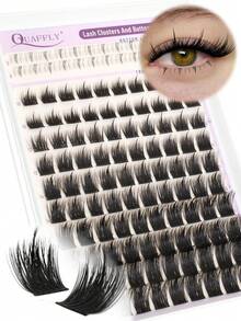 124 miếng cụm lông mi giả C-Curl kiểu gai, cụm lông mi dưới 10-18mm phong cách Anime - Từ tự nhiên thanh mảnh đến phong cách tiên nữ, thân thiện với người mới bắt đầu - Xem 9