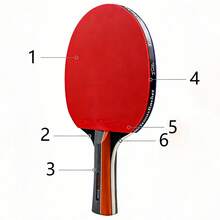 Raquette de tennis de table + housse de protection (ensemble professionnel) - A - Voir 5
