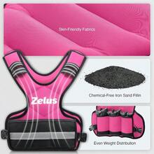 ZELUS Juego de chaleco con peso corporal - Multicolor - Ver 4