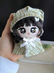 10/13cm 娃娃服裝套裝系列，娃娃穿搭服飾，套裝組，娃娃，絨毛玩具服裝，明星粉絲周邊娃娃服裝，派對贈品，生日禮物(不含娃娃) - 彩色 - 查看 10