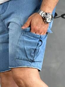 Crystal Cargo Shorts - Glass - View 3