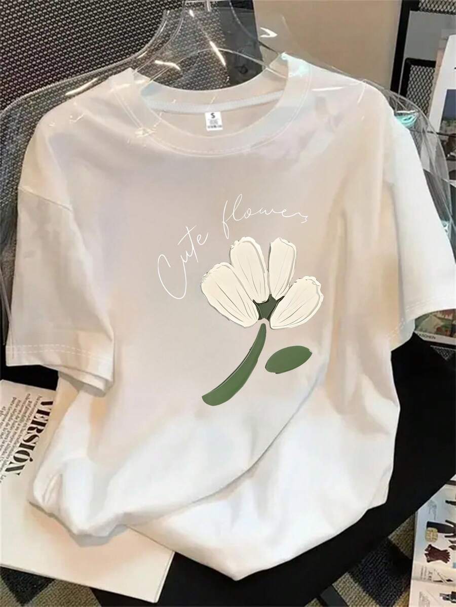 Halloween Graphic T-Shirt - White - View 1