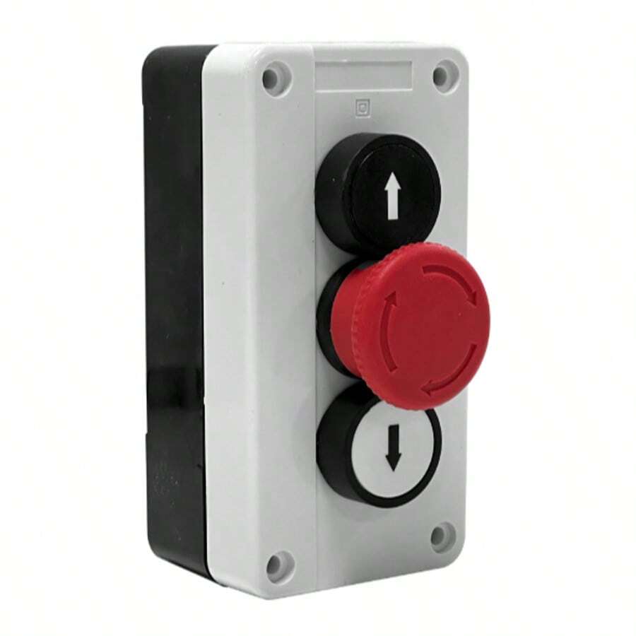 Push Button Station Up/Down Arrows + Stop Button, Hoist, Roller Shutter Door - Star - View 1