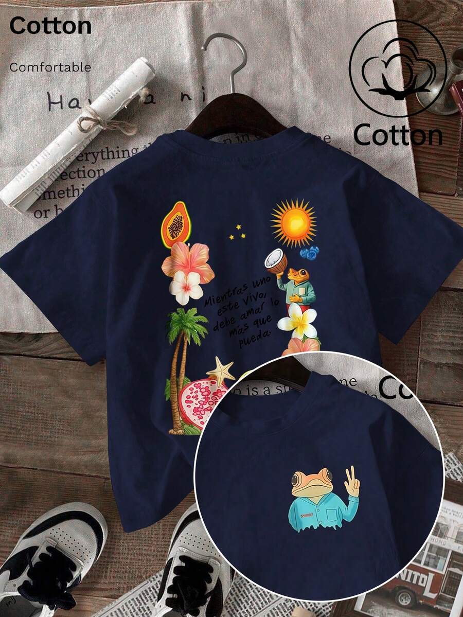 Women T-Shirts - Marineblau - View 1