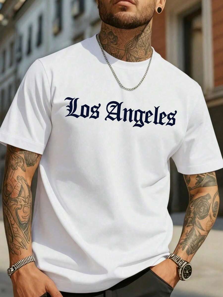 Rta.Spring Clothes.Summer Clothes.Garment.Top.Width.Silhouette.Printed Design.Gift.Gift.Street Style.Spring.Summer.Autumn.Winter.For Men. 8JQQ - Putih - View 1