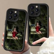 Tema de la serpiente roja y verde de Taylor Swiftfunda de teléfono Fundas compatibles con ,Apple,VIVO,OPPO,,, y Honor.Fabricadas en silicona TPU,ofrecen protección contra golpes y caídas. - Negro - Ver 3