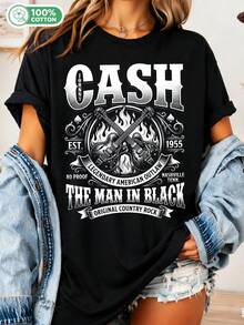 Women T-Shirts - Black - View 1