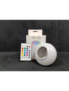 LAMPADA LED 10W MUSICAL BULBO COM CONTROLE - APOLLO - Multicolorido - Visão 2