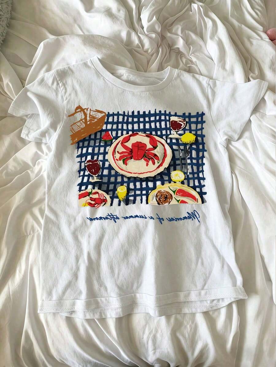 Women T-Shirts - White - View 1
