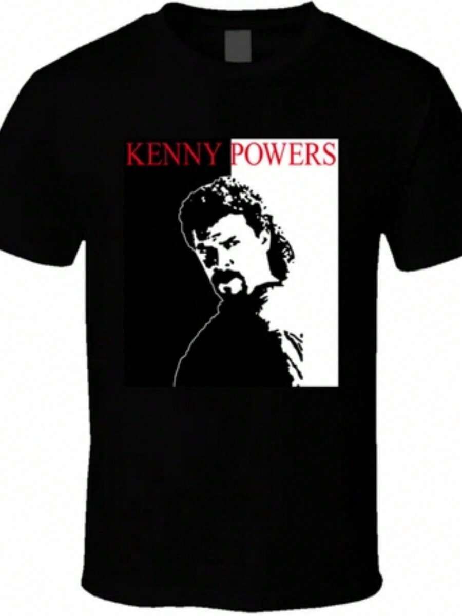 Das vielseitige und schmeichelhafte Kenny Powers Eastbound & Down T-Shirt sorgt mit seiner hervorragenden Passform für einen raffinierten und stilvollen Look! (Retro-T-Shirt mit - Zurück - Übersicht 1