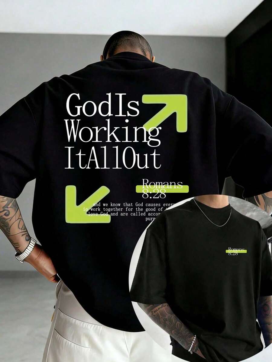 Camisetas de hombre - Negro - Ver 1
