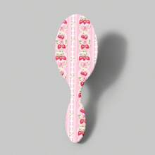 1 Stück hitzebeständige Seiden-Luftkissen-Bürste mit großem ovalem Erdbeer-Schleifendruck, entwirrende Massage-Kopfhautbürste, rosa Erdbeer-Spitzen-Muster Luftkissenbürste, mädchenhafte Luftkissen-Massagebürste, antistatische Entwirrbürste, süßer Stil Kopfhautpflegebürste, tragbare Haarpflege-Stylingbürste für zu Hause - Verschiedenfarbig - Übersicht 4