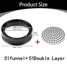 1 Set 58/54/51mm Magnetic Dosing Funnel And Filter Basket, Magnetic Espresso Dosing Ring, Reusable 1.7mm Filter Basket, 316 Stainless Steel, Fits All 58/54/51mm Portafilters, Espresso Making Tool, Espresso Accessory - Multicolor - View 21