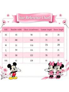Disney Family Set, Minnie Mouse Print Short-Sleeve Matching Family T-Shirts, Disney Vacation Family T-Shirts, Kingdom Of Magic Family Set - 白色-媽媽 - 查看 3