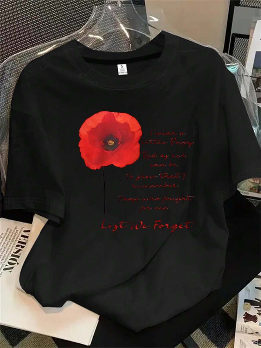 Halloween Graphic T-Shirt - Black - View 1