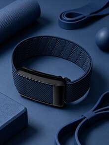 4.0 SuperKnit 超柔軟奢華配件腕帶 4.0，極致舒適，時尚且適合全天佩戴，相容於 4.0 - 藏蓝色 - 查看 1