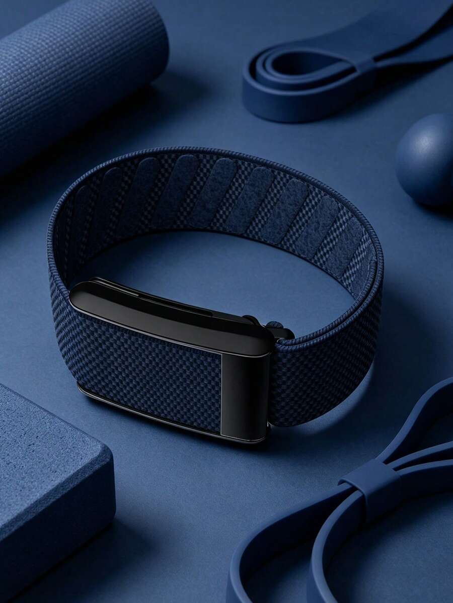 4.0 SuperKnit 超柔軟奢華配件腕帶 4.0，極致舒適，時尚且適合全天佩戴，相容於 4.0 - 藏蓝色 - 查看 1