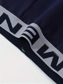 Men's Soft Stretch Underwear With 'MEN' Waistband - Breathable Polyester Blend, Medium Elasticity Comfortable, Machine Washable, Multi-Color Casual Sports Underwear, Daily Comfortable, Fashionable Underwear, Comfortable Fit,A Best Halloween And Christmas Gift For Him - Mixed Colors - View 7