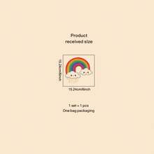2D Flat Rainbow Pattern Car Sticker Durable Vinyl Stickers - Perfect For Cars, Laptops, And Windows | Self-Adhesive Holiday Bumper Decals, Cute Car Decorations Car Fuel Tank Caps Sticker - A - View 8