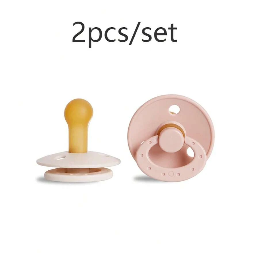 Modabebe Silicone Baby Pacifiers, 2 Pack, Soothing Pacifiers For Newborns, Color, Breast Milk Imitation, Realistic Feel - ZH002 - View 1