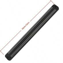 1 Peça Suporte Magnético de Parede Preto para Facas - Solução Elegante de Armazenamento de Cozinha, Perfeito para Armazenar Facas, Tesouras e Outras Ferramentas - Feito de Plástico Durável, Adequado para Uso Doméstico e em Restaurantes, Atende às Necessidades de Armazenamento de Ferramentas Domésticas - Suporte magnético para facas de parede - Visão 13