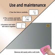 HALMAN Projection Screen, 100 Inch Projector Screen, Foldable And Anti-Light, High Contrast, Accurate Color Restoration, For Party, Home Theater, Games And Office - 查看 6