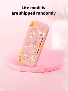 New Switch 2 (2025) Game Console Accessories, Kids Rose & Rabbit Print Pattern Switch Protective Case/Hard Transparent Glitter Shell, Compatible With Switch 2/Switch NS/Switch OLED/Lite, Suitable For Switch 2/Switch Game Console Accessories, Full Set Bundle, Storage Bag, Card-Insertable Dock, Switch Protective Case, Best Gift For Switch Players - Multicolor - View 22
