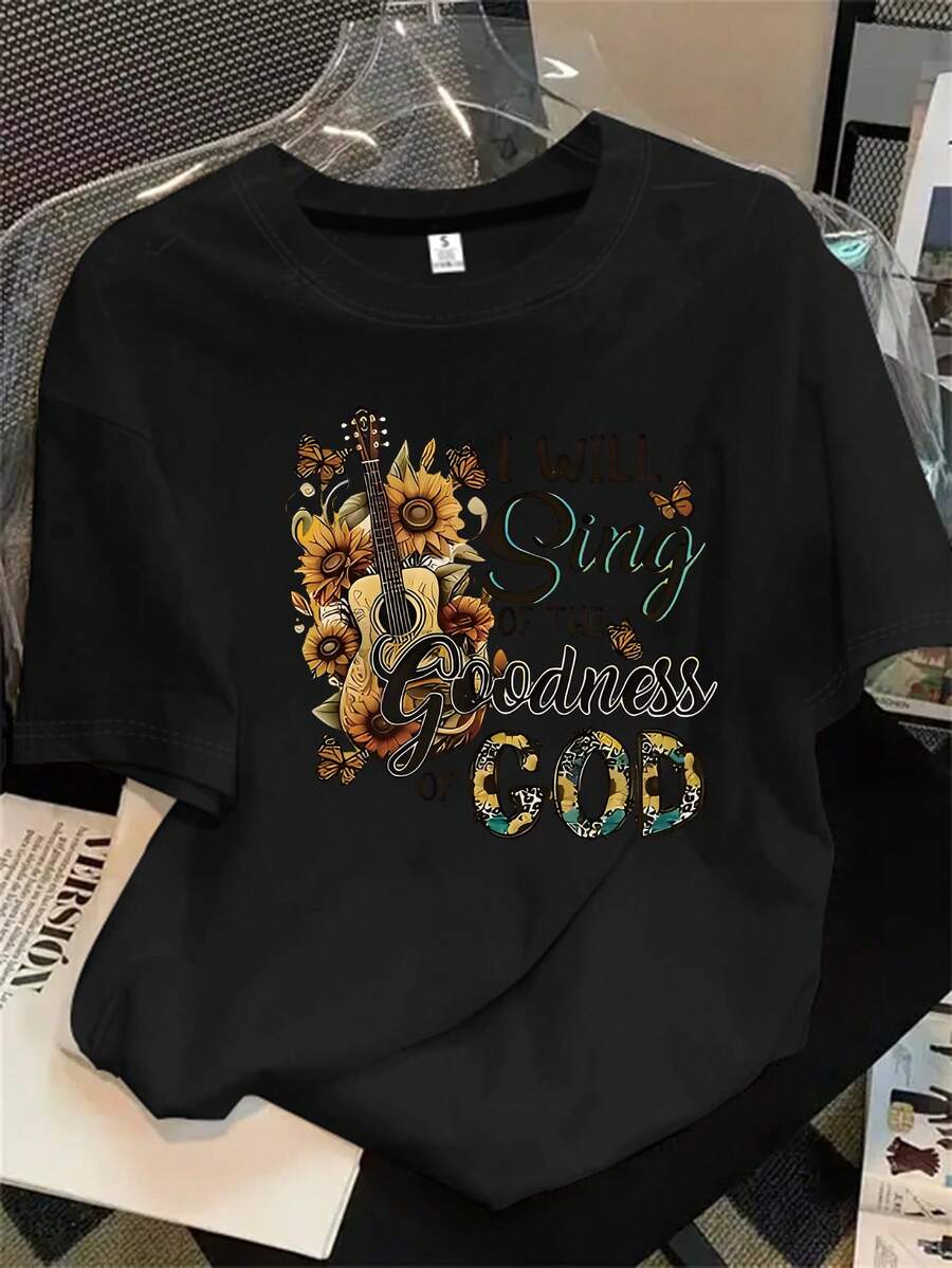 Halloween Graphic T-Shirt - Black - View 1