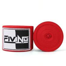 FIVING 1 Pair 450cm/177in Elastic Boxing Hand Wraps, 5cm Wide Breathable Wrist Support Bandages For Muay Thai MMA Kickboxing Training,Elastic Polyester Hand Protection Bandages For Men Women Martial Arts Workout - Multicolor - View 18