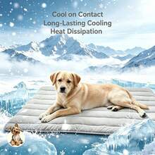 Dog Cooling Mat, No Need To Freeze Or Refrigerate This Cool Pet Pad Cat Mats- Keep Your Pet Cool, Machine Washable - Multicolor - View 3