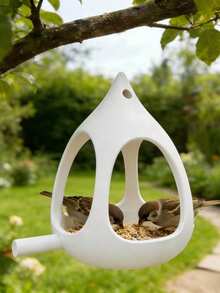 1pc Very Small Bird Feeder, Spherical Design, Exterior Prevents Water Accumulation, Drainage Holes At Bottom, Suitable For Small Birds Like Sparrows And Hummingbirds, Can Be Used In Yard, Woodland, Under Eaves - Bird Feeder - View 12