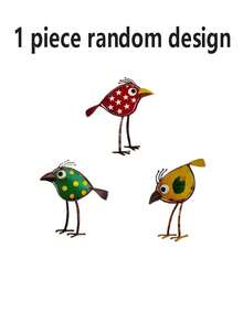 3 Pieces Set Colorful Acrylic Bird Wall Hangings, Bohemian Style, Window And Balcony Decorations, Outdoor Garden Event Decorations, Suitable For Walls, Fences, Patios, Holiday Decorations, Family Gatherings, The Best Choice For Animal Lovers. - One Size Fits All - View 10