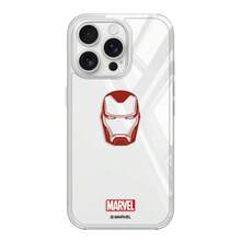 Miniso Marvel 鋼鐵人 美國隊長 蜘蛛人 黑豹手機殼 防護保護套 相容 iPhone 18 Pro Max/18 Pro/17/17 Pro/Air/16 Pro Max/15 Plus/14/13/IP17/15 Pro/12 Pro/11/16 Plus 透明防摔軟殼 適用於 Apple - 無色 - 查看 1