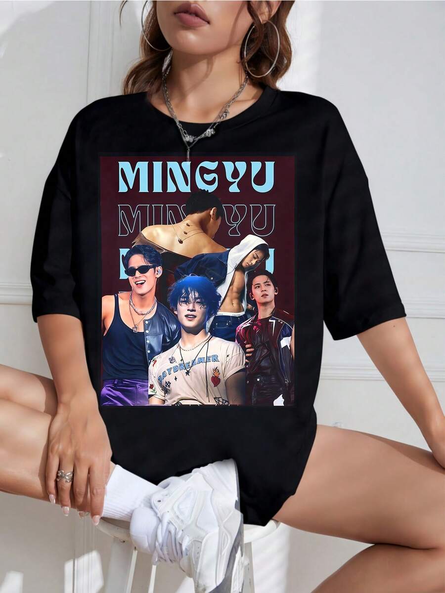 Women T-Shirts - Black - View 1