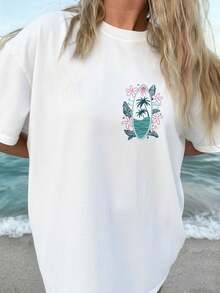 Women T-Shirts - White - View 2