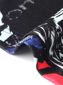 10pcs/Pack Random Mix Print Pattern Men's Boxer Briefs, Comfortable Boxer Shorts, High Elastic Mid-Rise Athletic Underwear, Stylish Men's - Multicolor - View 6